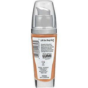 L'Oreal Paris True Match Lumi Healthy Luminous Makeup, C6 Soft Sable, 1 fl; oz.