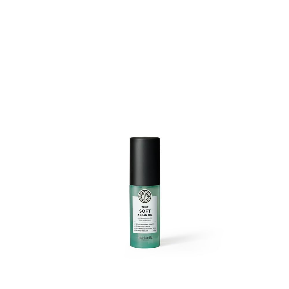 Maria Nila True Soft, For Dry Hair, Argan Oil Remoisturises & Reduces Frizz, 100% Vegan & Sulfate/Paraben free