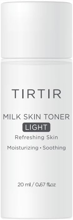 TIRTIR Milk Skin Rice Toner | Deep Moisturizing, Hydrating Toner for face, Niacinamide, Ceramide, Rice Bran Extract, Nature-Oriented Ingredients for Korean Skin Care, Vegan, 5.07 fl.oz.