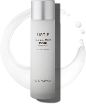 TIRTIR Milk Skin Rice Toner | Deep Moisturizing, Hydrating Toner for face, Niacinamide, Ceramide, Rice Bran Extract, Nature-Oriented Ingredients for Korean Skin Care, Vegan, 5.07 fl.oz.