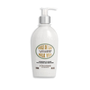 L'OCCITANE Body Lotion: Moisturizing With Shea Butter, Softening, Visibly Firmer-Looking Skin, Made in France, Almond Milk Veil, Noble Epine, Barbotine, Cherry Blossom, Lavender, Rose and Verbena