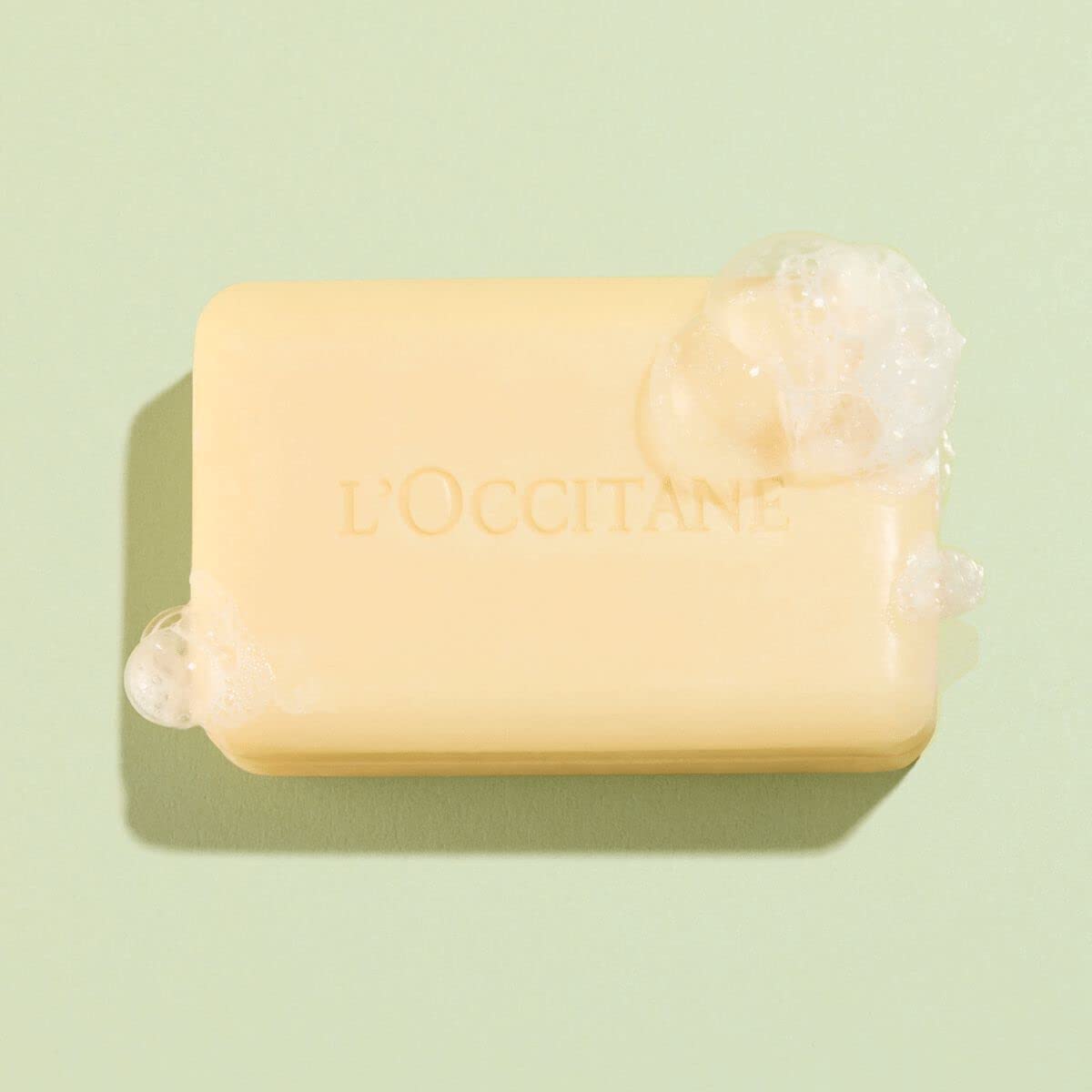L'OCCITANE Shea Butter Extra-Gentle Hand & Body Soap Bar, Cleanses & Softens Skin, Moisturizing, Soothing Scents, Non-Drying, Vegan