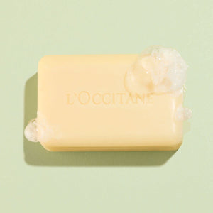 L'OCCITANE Shea Butter Extra-Gentle Hand & Body Soap Bar, Cleanses & Softens Skin, Moisturizing, Soothing Scents, Non-Drying, Vegan