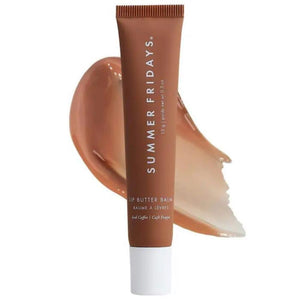 Summer Fridays Tinted Lip Butter Balm - Conditioning Vegan Lip Balm for Instant Moisture, Shine & Hydration - Sheer-Tinted, Soothing Skincare - Pink Sugar (.5 Oz)