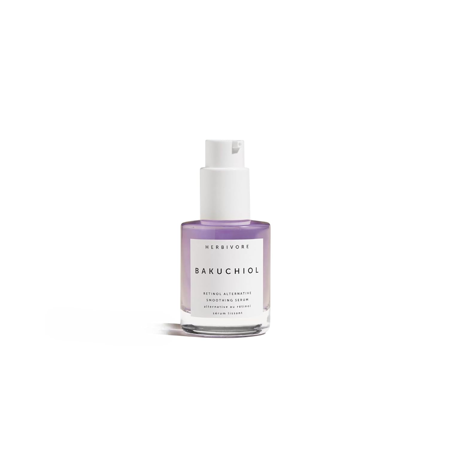 HERBIVORE Bakuchiol Retinol Alternative - Bakuchiol + Peptides, Smooths Skin, Reduces Fine Lines, Wrinkles & Puffiness, Plant-based, Vegan, Cruelty-free