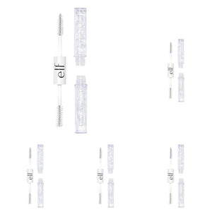 e.l.f. Clear Brow & Lash Mascara, Dual-Sided Brushable Clear Gel For Groomed Brows & Eyelashes, Long-Wear Conditioning Formula, Vegan & Cruelty-Free