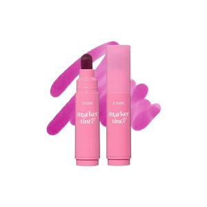 ETUDE Dear Darling Marker Tint #1 Raspberry Pop (5g) | Hydrating & Long Lasting Lip Stain | High Pigmented Lip Maker with Easy Drawing Tip | Korean Daily Lip Tint, Korean Makeup, Kbeauty