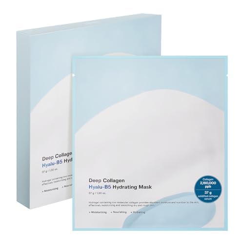 SUNGBOON EDITOR Deep Collagen Niacin-Vita C Overnight Mask 37gx4ea | Real Collagen 2,160,000PPB with Niacinamide & Vitamin C | Hydrating Face Mask for Glass Skin | Korean Skincare Routine