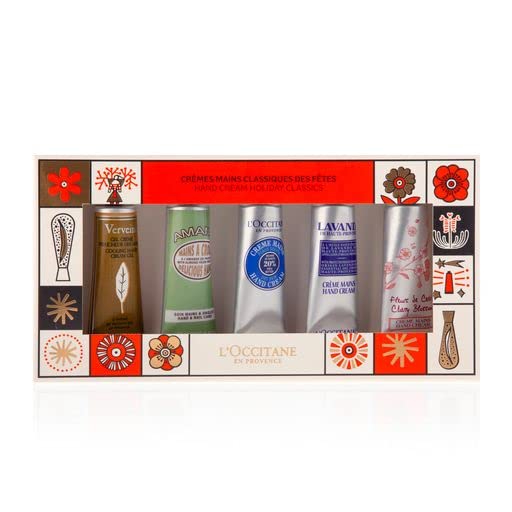 L'OCCITANE Nourishing & Protective Classic Hand Cream Holiday Sets: Gift the Best Moisturizing Hand Creams Including Almond, Shea Butter, Lavender, Limited Edition Citrus Scents & More