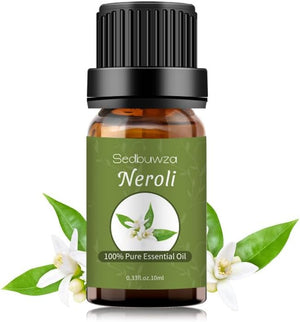 Sedbuwza Rose Essential Oil, 100% Pure Organic Rose Fragrance Oil for Diffuser, Humidifier, Soap, Candle, Perfume - 10ml