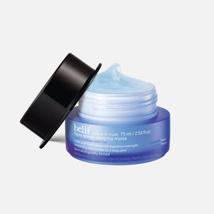 belif Vitamin E Jelly Overnight Mask – Hydrating & Plumping Face Moisturizer with Red Algae & Jojoba Oil, Deep Repair for Glass Skin, Korean Sleeping Mask for Intense Hydration & Radiance, 2.53 fl oz