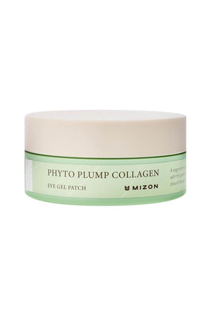 MIZON Hyaluronic Eye Gel Patch with Triple Hyaluronic Acid and Seaweed Extracts for Deep Hydration, Plumping, and Soothing – 60pcs – Improves Dryness and Smooth Texture