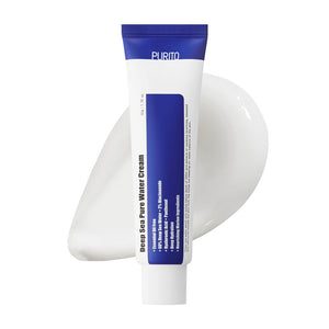 PURITO Deep Sea Cream, Hydration, Lightweight, for All Skin Types, Daily Face Moisturizer, Vegan & Cruelty-Free, Korean Skin Care, 50ml 1.69fl.oz