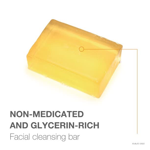 Neutrogena The Transparent Facial Bar Original Formula, 3.50 oz (Pack of 3)