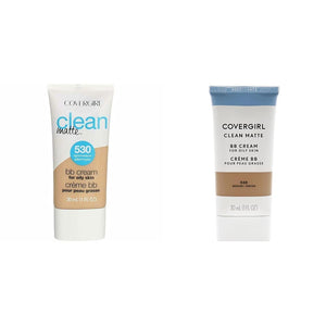 COVERGIRL - Clean Matte BB Cream, Oil-Free, Long-Lasting, Sensitive Skin, Lightweight, 100% Cruelty-Free
