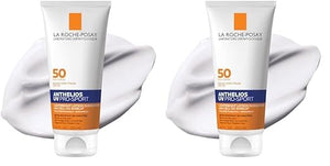 La Roche-Posay Anthelios UV Pro-Sport SPF 50 Sunscreen for Face & Body, Water & Sweat Resistant with Non-Drip Formula, Invisible Broad Spectrum Sunscreen Lotion, Lightweight & Breathable