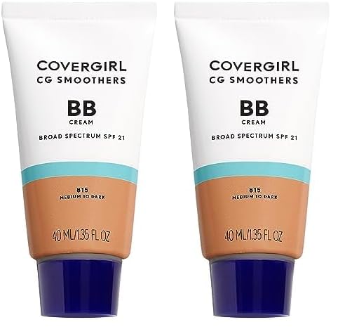 COVERGIRL Smoothers Lightweight BB Cream, 1.35 Fl Oz, Light to Medium Skin Tones, Bb Cream with SPF, Bb Cream Foundation, Improves Skin Elasticity, Blends Effortlessly with Skin Tone, Lightweight Formula