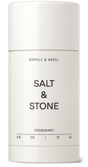 SALT & STONE Aluminum Free Deodorant | Extra Strength 48 Hour Protection for Women & Men | Made with Seaweed Extracts, Shea Butter & Prebiotics (Santal & Vetiver)