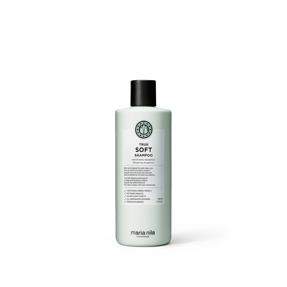 Maria Nila True Soft, For Dry Hair, Argan Oil Remoisturises & Reduces Frizz, 100% Vegan & Sulfate/Paraben free