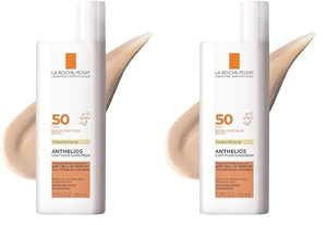 La Roche-Posay Anthelios Tinted Sunscreen SPF 40+, Broad Spectrum SPF + Antioxidants, Titanium Dioxide & Zinc Oxide Sunscreen, 4 Flexible Shades With No White Cast, Oil Free & Oxybenzone Free