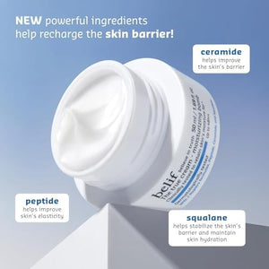 belif Moisturizing Bomb – Daily Ceramide Moisturizer with Peptide & Squalane, 48hr Hydration & Anti-Aging Cream, Milky & Lightweight, Restores Skin Barrier, Korean Skincare