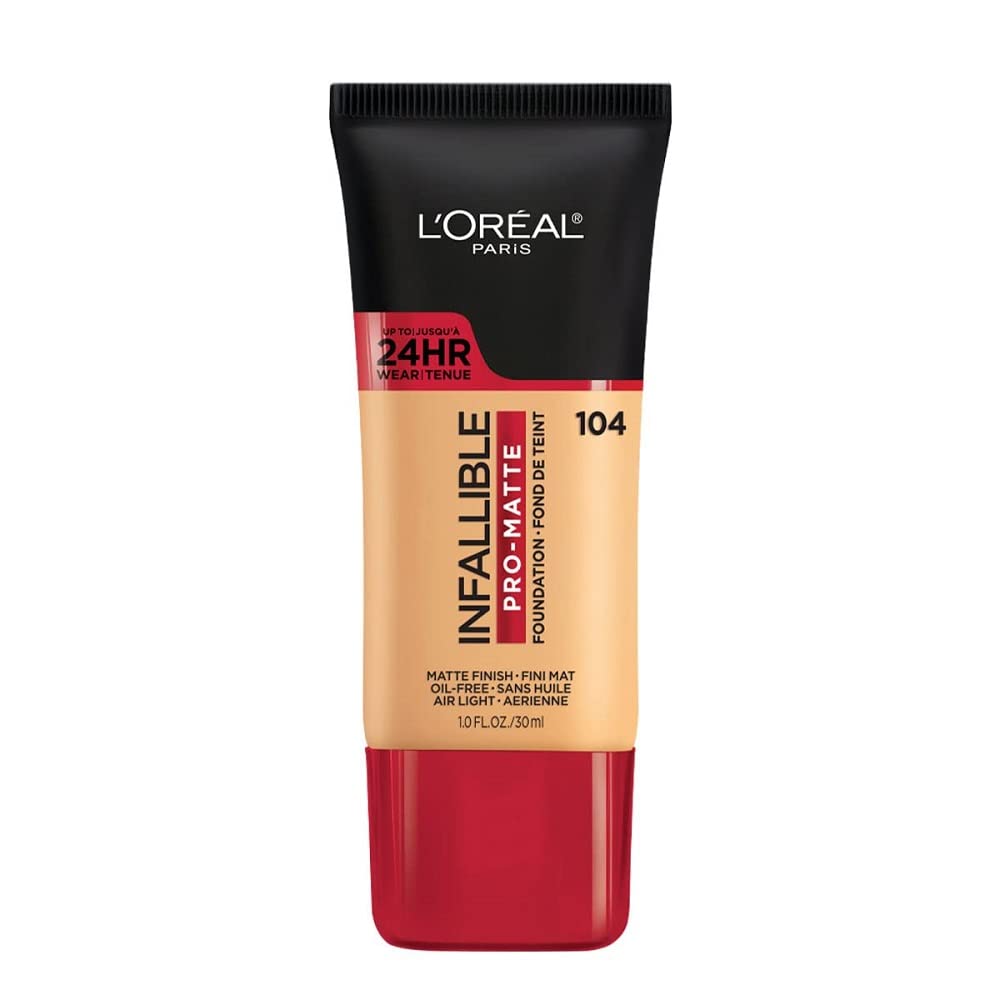 L'Oreal Paris Cosmetics Makeup Infallible Pro-Matte Liquid Longwear Foundation, Fresh Beige, 1 fl oz