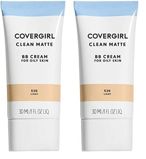COVERGIRL - Clean Matte BB Cream, Oil-Free, Long-Lasting, Sensitive Skin, Lightweight, 100% Cruelty-Free