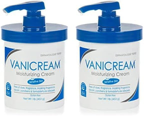 Vanicream Moisturizing Skin Cream with Pump Dispenser - 16 fl oz (1 lb) - Moisturizer Formulated Without Common Irritants for Those with Sensitive Skin