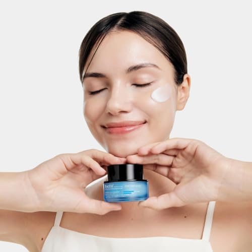 belif Peptide Eye Bomb, Anti-Aging Eye Cream for Wrinkles, Fine Lines, Crow’s Feet & Eye Bags, 48hr Hydration with Ceramide, Squalane, Caffeine, Dermatologist-Tested Korean Skincare, 0.84 fl.oz