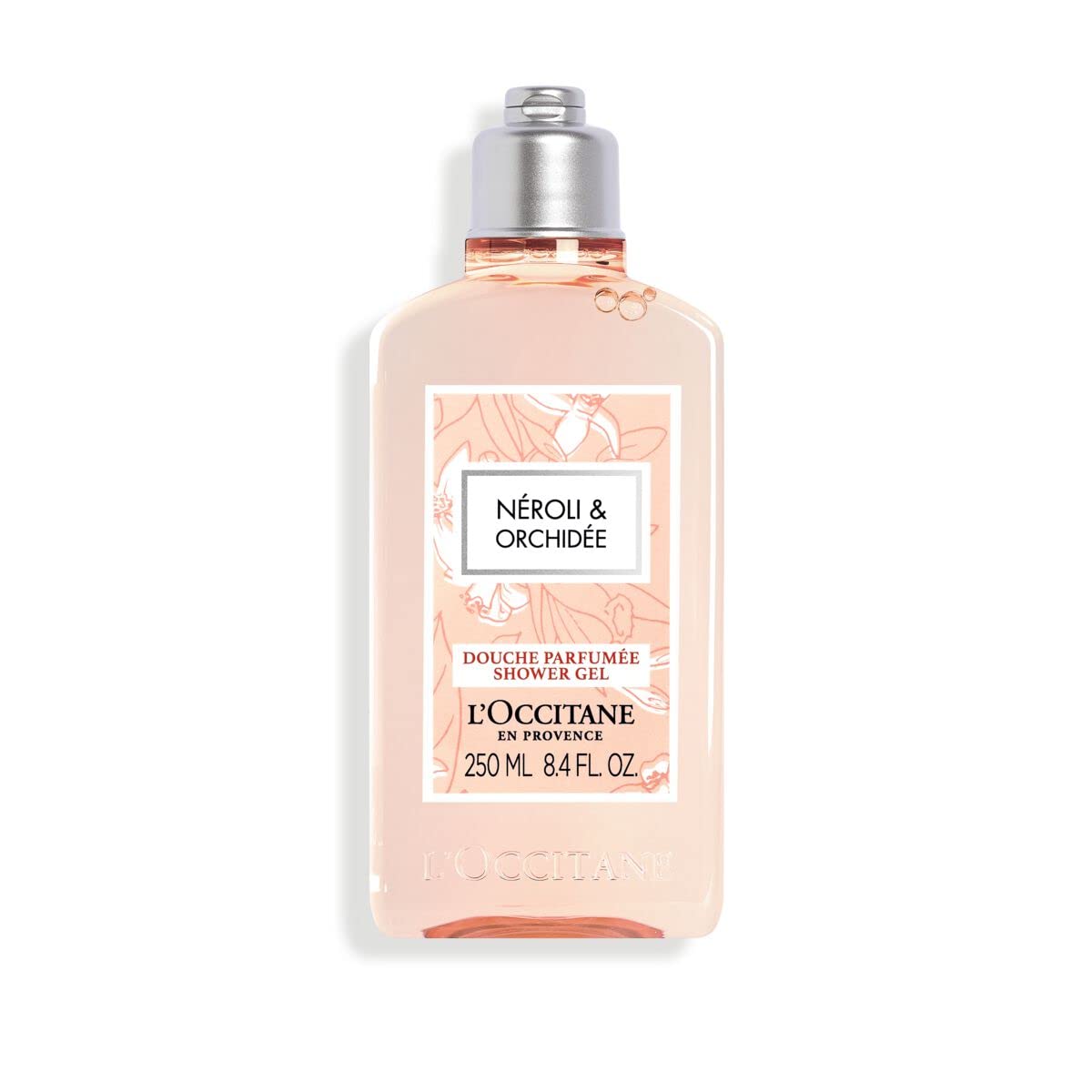 L’OCCITANE Cleansing Bath & Shower Gel: Lavender, Citrus Verbena, Verbena, Men's, Rose, Neroli & Orchidee, Herbae, Gently Cleanse and Delicately Perfume the Skin, Made in France