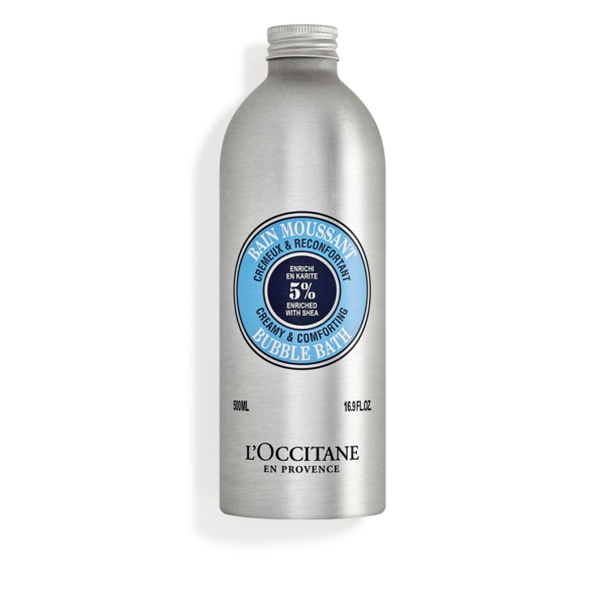 L'OCCITANE Foaming Bath: Relaxing Lavender, Comforting Shea, Beautifying Almond Milk, Citrusy Verbena, Cleansing Bubble Bath, 16.9 Fl. Oz