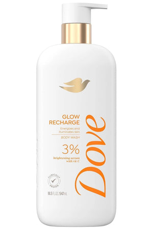 Dove Exfoliating Body Wash Melanin Even Tone Promotes Even Skin Tone 5% pro-ceramide serum with BHA 18.5 oz