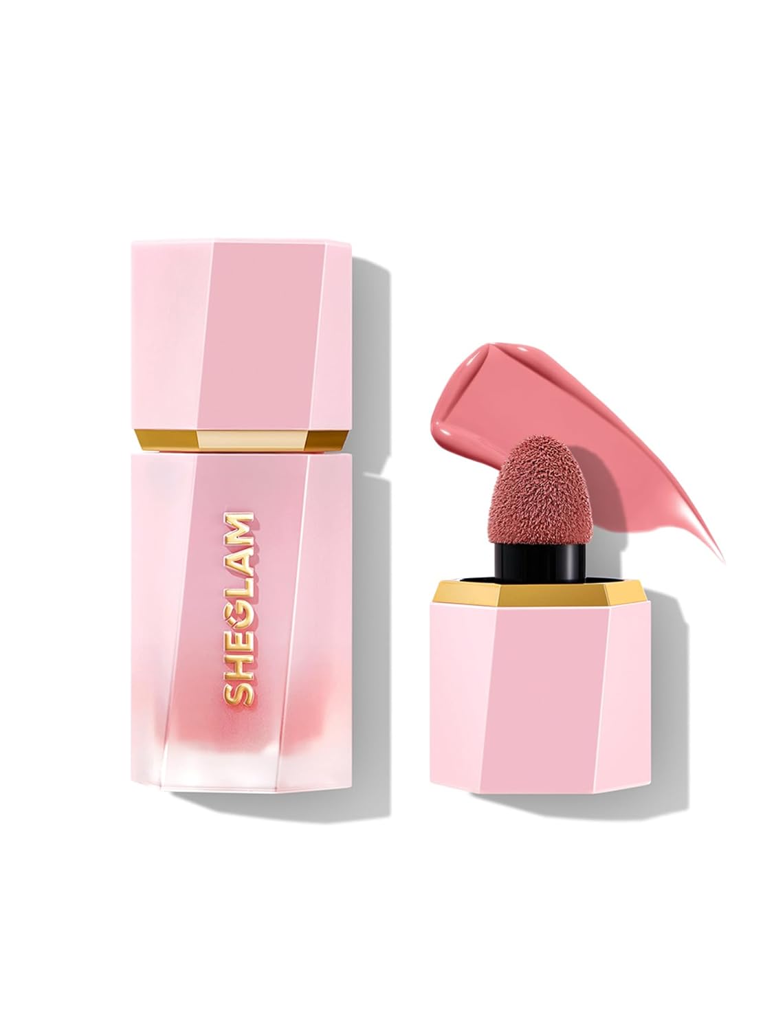 SHEGLAM Color Bloom Liquid Blush Makeup for Cheeks Matte Finish - Devoted