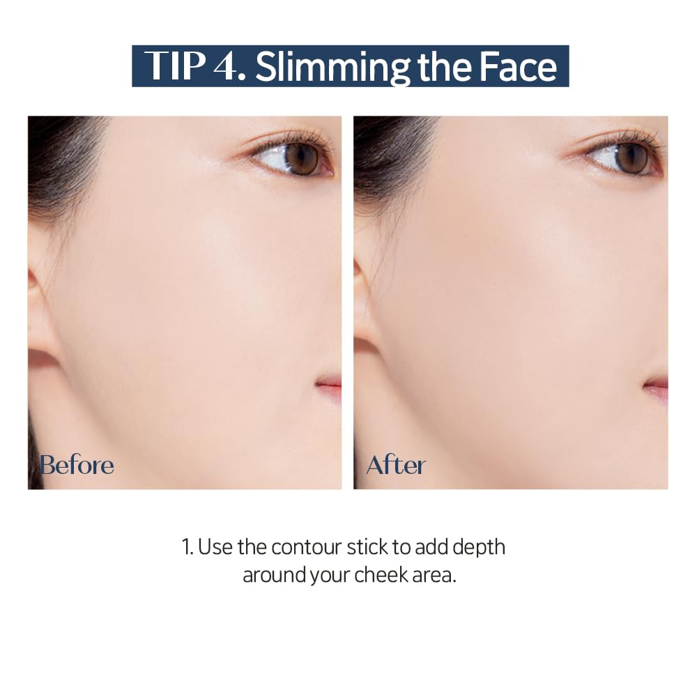 ETUDE Reborn Maker Contour Stick #Cool Shading | Naturally Sculpt & Define | Creamy Formula for Seamless Blending | Multi-purpose Contour Stick | Korean Makeup, Kbeauty, Perfect for Gift