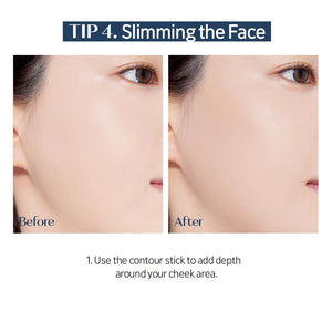 ETUDE Reborn Maker Contour Stick #Cool Shading | Naturally Sculpt & Define | Creamy Formula for Seamless Blending | Multi-purpose Contour Stick | Korean Makeup, Kbeauty, Perfect for Gift