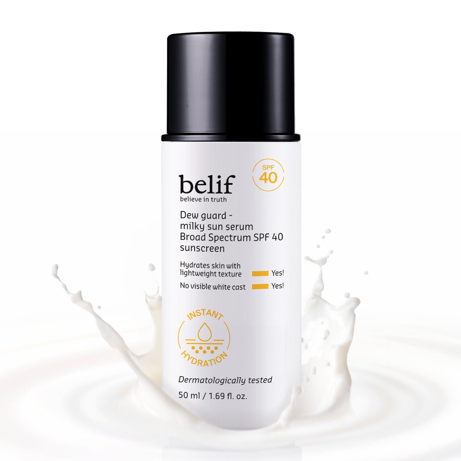 belif Aqua Bomb SPF 45 – Hydrating Niacinamide Sunscreen (1.69 fl. oz) | Lightweight Daily Broad Spectrum PA++++, No White Cast