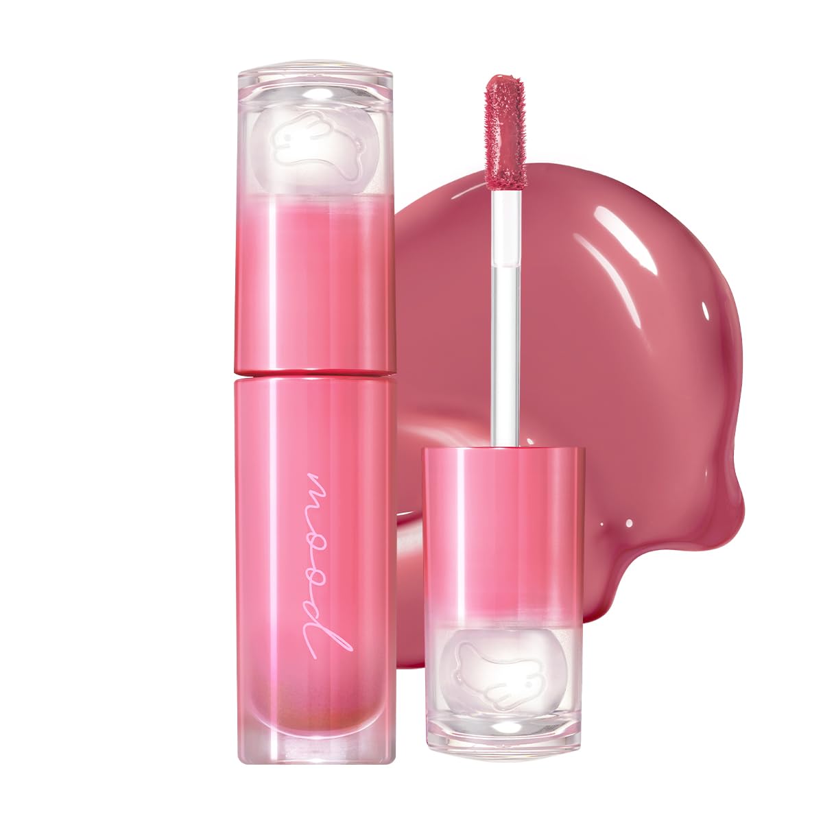 Peripera Ink Mood Glowy Tint | Lip-Plumping, Naturally Moisturizing, Lightweight, Glow-Boosting, Long-Lasting, Comfortable, Non-Sticky, Mask Friendly, No White Film 033 ROSY WISH