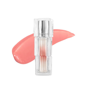 TIRTIR [*Mini Size Waterism Tinted Lip Gloss #01 Mauve Rose, 0.06 Fl Oz – Kiss Ready Lipgloss, 12H Long Lasting Non Sticky Natural Tinted Glow Korean Multiuse Cheek and Lip Tint for Women gift