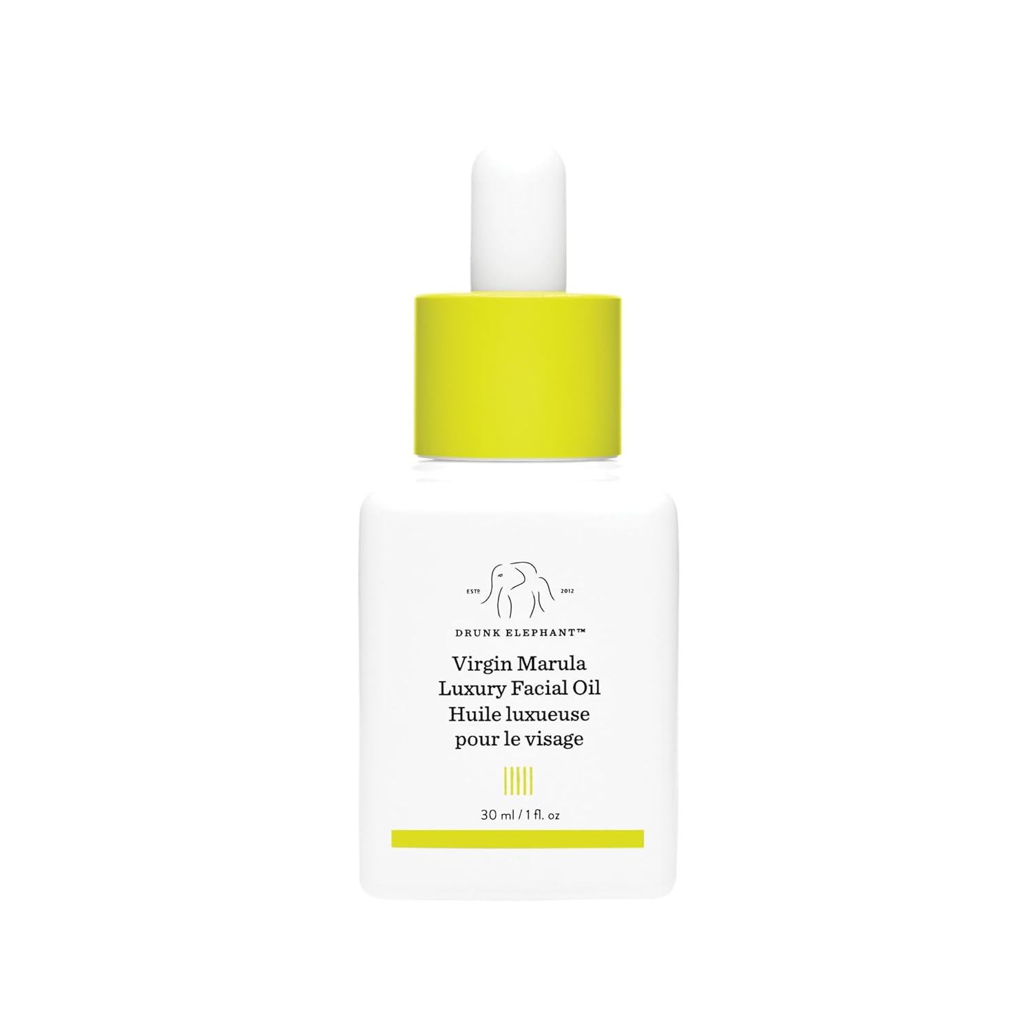 Drunk Elephant Virgin Marula Luxury Facial Oil - Face Oil - Clean Clinical Skincare - Cruelty-Free - Dermatologist-Tested - Free of Essential Oils, Silicones, and Fragrance