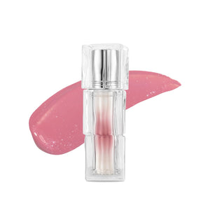 TIRTIR [*Mini Size Waterism Tinted Lip Gloss #01 Mauve Rose, 0.06 Fl Oz – Kiss Ready Lipgloss, 12H Long Lasting Non Sticky Natural Tinted Glow Korean Multiuse Cheek and Lip Tint for Women gift