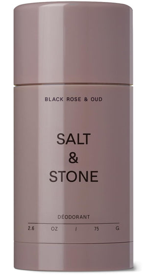 SALT & STONE Aluminum Free Deodorant | Extra Strength 48 Hour Protection for Women & Men | Made with Seaweed Extracts, Shea Butter & Prebiotics (Santal & Vetiver)