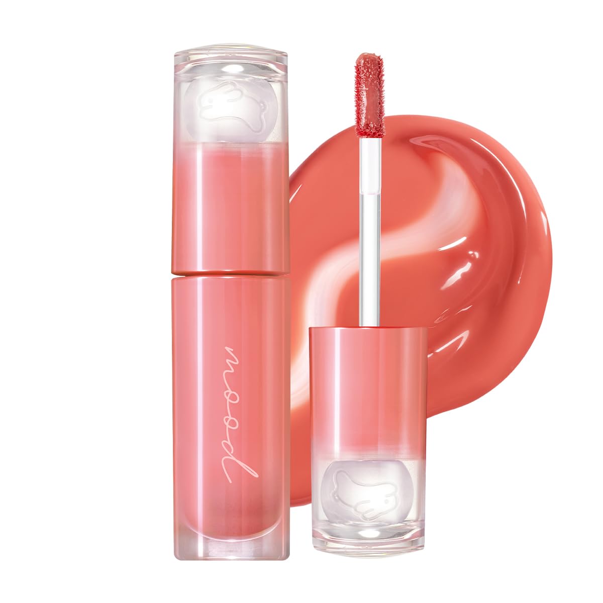 Peripera Ink Mood Glowy Tint | Lip-Plumping, Naturally Moisturizing, Lightweight, Glow-Boosting, Long-Lasting, Comfortable, Non-Sticky, Mask Friendly, No White Film 033 ROSY WISH