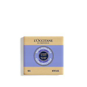 L'OCCITANE Shea Butter Extra-Gentle Hand & Body Soap Bar, Cleanses & Softens Skin, Moisturizing, Soothing Scents, Non-Drying, Vegan