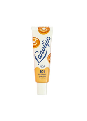 Lanolips 101 Ointment - Lanolin Lip Balm for Smooth, Hydrated & Healthy Lips - Multipurpose Ointment with Lanolin Oil for Dry Cuticles & More - Peach (0.52 oz)