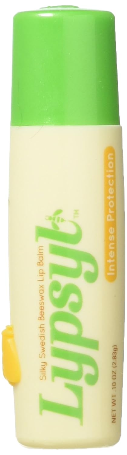 Lypsyl Intense Protection Original Mint, Lip Balm 0.10 oz (Pack of 3)