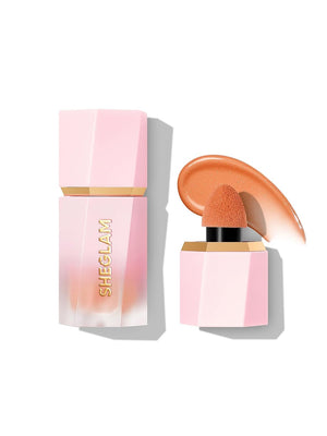 SHEGLAM Color Bloom Liquid Blush Makeup for Cheeks Matte Finish - Devoted