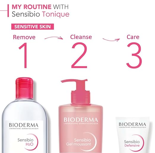 Bioderma Sensibio Foaming Gel Cleansing and Make-Up Removing Refreshing feeling for Sensitive Skin Unscented