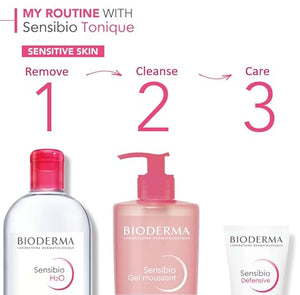 Bioderma Sensibio Foaming Gel Cleansing and Make-Up Removing Refreshing feeling for Sensitive Skin Unscented