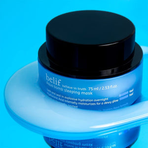 belif Vitamin E Jelly Overnight Mask – Hydrating & Plumping Face Moisturizer with Red Algae & Jojoba Oil, Deep Repair for Glass Skin, Korean Sleeping Mask for Intense Hydration & Radiance, 2.53 fl oz