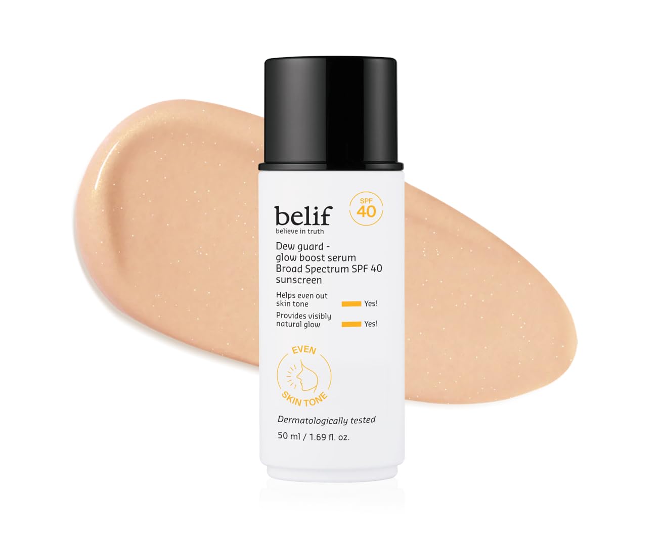 belif Aqua Bomb SPF 45 – Hydrating Niacinamide Sunscreen (1.69 fl. oz) | Lightweight Daily Broad Spectrum PA++++, No White Cast
